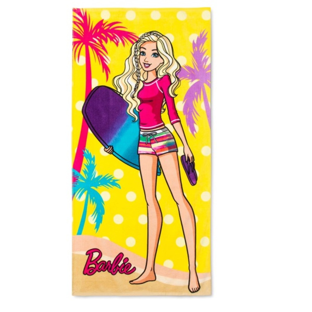 Barbie Surf 🏄‍♀️ Beach Towel